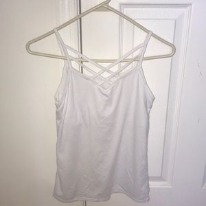Crossed tank top